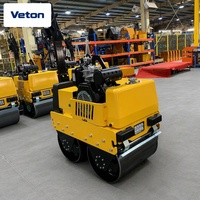 Compacteur routier mini 550 kg essentiel pour les travaux routiers, la restauration des nids-de-poule, les zones de stationnement et les améliorations des rues communautaires
