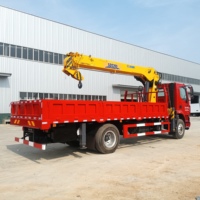 Haute qualité usine Shacman camion monté télescope petite tour foresterie grue télécommande prix sans fil