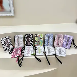 Colorful Large Toiletry Bag Cosmetic Travel Makeup Organizer Wash Bags with Zipper for Travel
