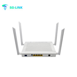 SG8060 ONU Wifi6 de Alta Velocidad de Red, el Mejor Equipo de Terminal de Usuario de Fibra Óptica en Inglés, 4GE+WIFI6 (AX1800) Onu Xpon de Doble Banda - Product Image 4