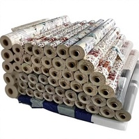 Nappe de table en PVC non tissé imprimée, résistante, imperméable, anti-taches, ovale/ronde/carrée, pour la maison, les banquets et les événements