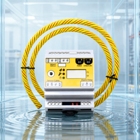 Contrôleur d'alarme de localisation de fuites RS485 Modbus RTU, communication 1500m, écran LCD 3 chiffres, relais NO NC autonome