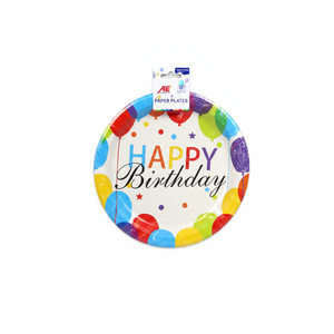 Ensemble de 6 assiettes en papier pour fête de 10 pouces, 120 pièces/CS, vaisselle durable et élégante, modèle 375470 - Product Image 2