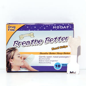 Bandes nasales anti-ronflement 2026 pour une meilleure respiration pendant le sommeil, patch nasal avec logo personnalisé - Product Image 6