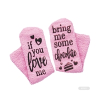 KH- K152 Chaussettes floues Chaussettes de vin Vin si vous pouvez lire ceci Apportez-moi des chaussettes de vin