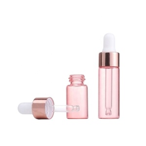 Nouvelle bouteille en verre pour huile essentielle personnalisée, 1 ml, 2 ml, 3 ml, 4 ml, 5 ml, avec impression sur la surface de la bouteille transparente - Product Image 1
