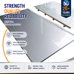 Factory Direct ISO Certified Bending 304 430 Anti Fingerprint Hot <b>Rolled</b> 10mm 1500mm Stainless Steel Sheet - Product Image 1