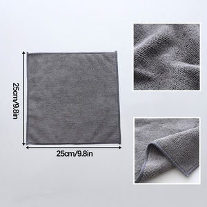 Paño de cocina antiadherente gris, absorbente y sin pelusas para limpiar ollas y sartenes - Product Image 5