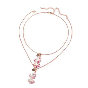2 pezzi coreano dolce collana con cuore a forma di farfalla per bambini bambini graziosi ciondoli a forma di stella gioielli regalo all'ingrosso - Product Image 3