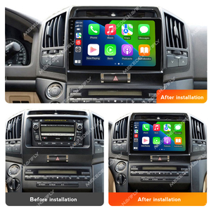 MEKEDE Android 4 2.5D Écran IPS Lecteur DVD de Voiture pour Toyota <span class=keywords><strong>Land</strong></span> <span class=keywords><strong>Cruiser</strong></span> 200 LC200 2008-<span class=keywords><strong>2015</strong></span> 2 + 32GB GPS BT Stéréo Radio CFC - Product Image 3