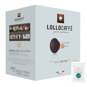 100 Capsule di Caffè Lollo Miscela Dek Compatibili con A Modo Mio 0,14/Capsule - Product Image 1