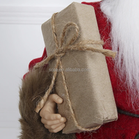 SOTE 30CM 45CM 60CM 90CM 120CM Debout Père Noël Ornements De Noël Rouge Noël Père Noël Poupée