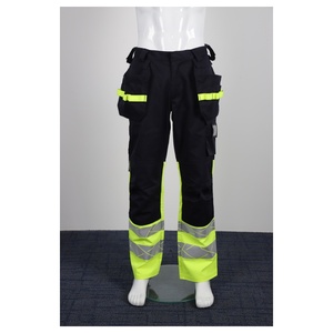 Pantalon <span class=keywords><strong>de</strong></span> travail personnalisé pour <span class=keywords><strong>les</strong></span> mines <span class=keywords><strong>de</strong></span> charbon Pantalon industriel multi-poches en tissu élastique Durable haute visibilité Casseroles <span class=keywords><strong>de</strong></span> travail - Product Image 4