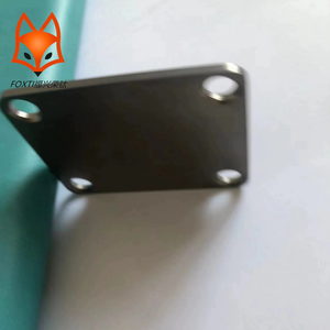 Fábrica personalizada CNC gr5 Arco Iris colorido guitarra eléctrica bajo titanio control Junta cuello placa piezas para Floyd Rose <span class=keywords><strong>musicman</strong></span> - Product Image 5