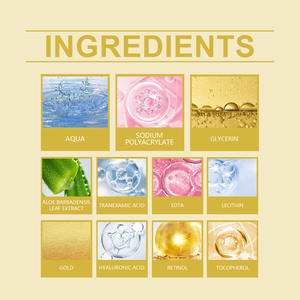 มาส์กหน้าเพิ่มความชุ่มชื้นให้ผิวรูปตัววีมี4ชิ้น/กล่องสำหรับกระชับคางยกกระชับผิวหน้าเพิ่มความชุ่มชื้นดูแลร่างกาย - Product Image 5