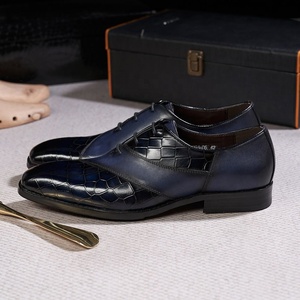 Chaussures habillées pour hommes en cuir véritable faites à la main 2026, style britannique respirant, design Oxford, tendance automne XuanWu - Product Image 5