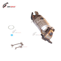 Convertisseur catalytique avant à trois voies pour pièces automobiles en céramique nid d'abeille OEM pour Honda Accord 9e génération 2.0