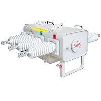 Interruptor de ruptura de carga LBS SF6 montado en poste para exteriores, inteligente, 10kV, 12kV, 24kV, 40,5kV, 630A, LBS, para exteriores,/40,5kV