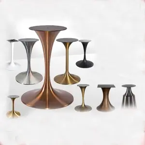 Cafe metal dining table bases modern 2023 self level restaurant table legs