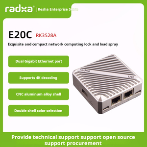 Radxa E20C มินิเกตเวย์พอร์ตอิเล็กทรอนิกส์กิกะบิตอีเธอร์เน็ตคู่และอลูมิเนียมอัลลอยตู้กระจายความร้อน - Product Image 4