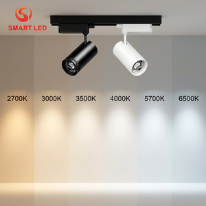 Projecteur LED COB encastré commercial à zoom CE CB, 5W-30W, haute luminosité, CCT 2700K 4000K 6500K, avec bouton de réglage - Product Image 6