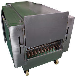 MD型鸡烫毛脱毛机，带泵、PLC、齿轮箱、发动机，380V，高生产率600bp/h，核心部件轴承 - Product Image 5