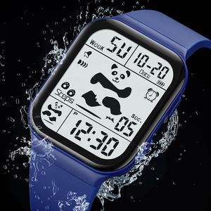 <span class=keywords><strong>Montre</strong></span>-bracelet numérique SKMEI 2216 pour homme et <span class=keywords><strong>femme</strong></span>, grand chiffre, silicone, étanche, chronographe, grande <span class=keywords><strong>montre</strong></span> de sport, Reloj Hombre - Product Image 2