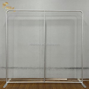 NIKA Tenda Decorativa Personalizzata 8x8ft Lavabile Portatile Elegante per Matrimoni Eventi e Feste - Product Image 6