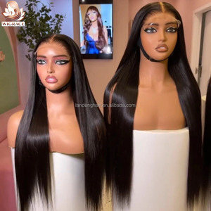 Real HD Swiss Lace <strong>Wig</strong> Raw Original Vietnamese Human Hair Bone Straight <strong>Wig</strong> Wear and Go Virgin 300% Density Glueless <strong>Wigs</strong> - Product Image 2