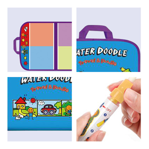 Tapete de garabatos de agua para niños, tapete de dibujo con bolígrafo mágico Aqua, tablero de dibujo para niños, tablero de garabatos educativo para niños - Product Image 3