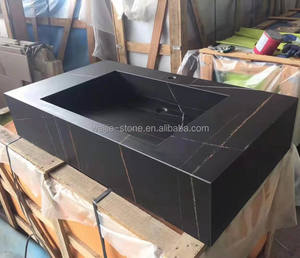 <span class=keywords><strong>อ่าง</strong></span>ล้างหน้าแบบติดผนังทรงสี่เหลี่ยมผืนผ้า รุ่นหรูหรา ปี <span class=keywords><strong>2021</strong></span> ผลิตจากหินเผา พร้อมเคาน์เตอร์ในตัว - Product Image 2