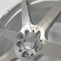 Rines de Aleación para Automóvil de 6 Radios, Plateados Brillantes de Alto Brillo, de 17 Pulgadas, 5x105, 6x139.7, 4x100, 15, 16, 17, 18, 19, 20, 21, 22 Pulgadas