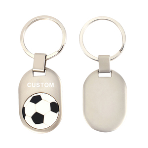 Porte-clés personnalisés avec logo, porte-clés en métal 3D, cadeau sportif pour équipe de football - Product Image 1