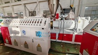 Extrusora Automática RUIJIE de Doble Tornillo Contrarrotatorio de 220kW para Láminas de Techo Corrugado Glaseado de WPC/PVC/ASA