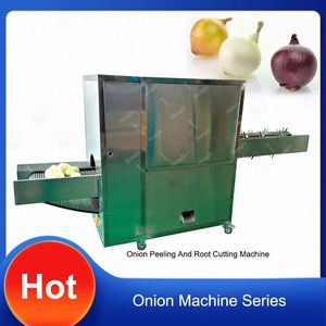 Pelador automático de cebollas, corte de raíces, máquina de cola superior, pelador de cebollas y máquina cortadora de raíces - Product Image 4