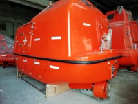 Bote de Rescate Rápido Semirrígido Inflable de 4.5M, Aprobado por SOLAS, Tipo GRP