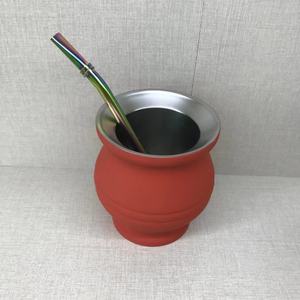 2026 Emerit Wholesale <strong>South</strong> <strong>American</strong> Style Custom Logo Vacuum Insulated Stainless Steel Double Wall Yerba Mate <strong>Cup</strong> with Bombilla - Product Image 4