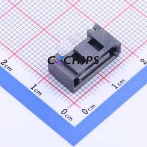 HYCW01-SATA07-205B Hard Drive Connector SAS/SATA/M.2 Through hole Component THT,P=1.27mm Connector SATA Female 7P Through Hole - Product Image 1