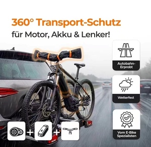 Housse et protège-câbles pour cadre de vélo électrique, en nylon imperméable, avec logo personnalisé, pour vélos de route et VTT - Product Image 5