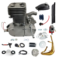 Kit de motorización de bicicleta de gasolina de 2 tiempos y 85cc, marca ztmoto, personalizado, de alta velocidad, 3.7 kw, para adultos, para carreras.