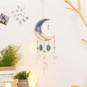 Acchiappasogni in cristallo ametista naturale albero della vita con agata curativa da appendere alla parete per la decorazione del giardino della camera da letto - Product Image 6