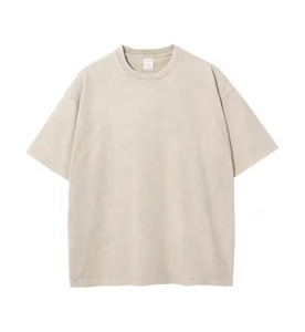 Camiseta de Manga Corta Extra Grande para Hombre, 100% Algodón, Personalizada al por Mayor, con Serigrafía, Ecológica, Antiarrugas, Estilo Urbano - Product Image 2