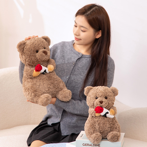 Orsacchiotto di Peluche Ricamato per Alleviare lo Stress, Regalo di Compleanno, Orsetto di Peluche all'Ingrosso - Product Image 3