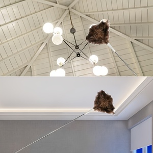 Plumero <span class=keywords><strong>de</strong></span> mango largo Plumero <span class=keywords><strong>de</strong></span> plumas extensible utilizado para la limpieza del hogar Techos Ventiladores <span class=keywords><strong>de</strong></span> muebles - Product Image 5