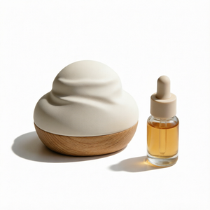 Difusor de Aroma de Cerámica 3D Colgante para Coche - Adorno Decorativo de Piedra sin Fuego con Aroma a Frutas, Larga Duración, para Uso en el Hogar y Coche - Product Image 1