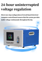 Régulateur de tension automatique monophasé 3000VA AC pour appareils électroménagers, certifié CE FWKJ, stabilisateur de tension direct usine