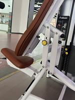 Machine de presse pectorale assise Mpks CXY40 à charge de plaques en acier avec fonctions réglables pour l'entraînement des pectoraux