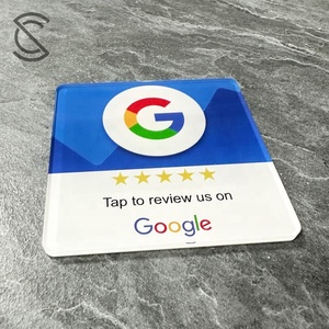 Etiqueta/Tarjeta Acrílica/Epoxi RFID NFC con Chip NTAG213, Resistente al Agua, para Reseñas de <span class=keywords><strong>Google</strong></span>, Uso Comercial y Hotelero, Venta al Por Mayor - Product Image 4