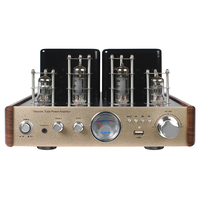 Amplificador de Tubos Estéreo Hyper Sound de 30W*2 para Cine en Casa, Diseño Moderno, USB/BT/Óptico/Coaxial/AUX, Aleación de Aluminio, Salida SW, 1 Año de Garantía
