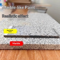 Peinture acrylique Senlinwu effet pierre véritable, ignifuge, imperméable, résistante à la pollution, revêtement liquide pour murs extérieurs en marbre, peinture pour bâtiments